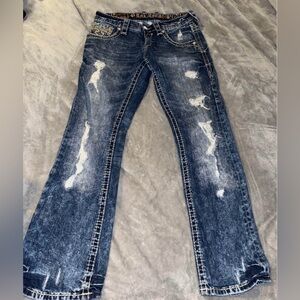 Men’s Rock revival jeans like new